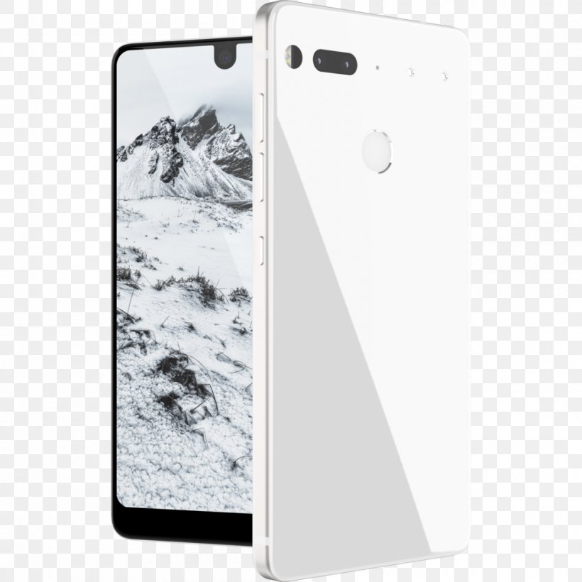 Essential Products Smartphone Sprint Corporation Android IPhone, PNG, 1000x1000px, Essential Products, Android, Andy Rubin, Black And White, Communication Device Download Free