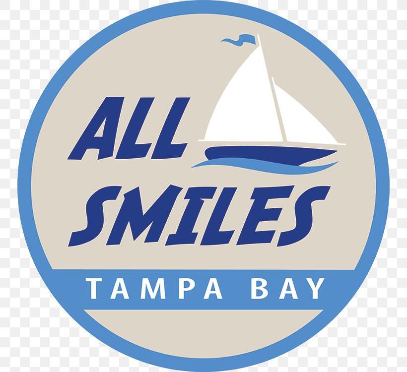 Logo All Smiles Tampa Bay Brand Trademark Product, PNG, 750x750px, Logo, Area, Blue, Brand, Home Page Download Free