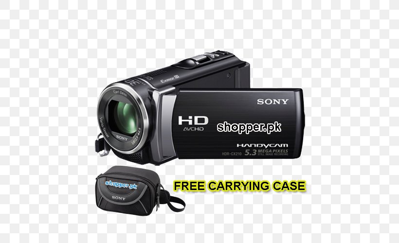 Sony Handycam HDR-CX210 Video Cameras Sony Handycam HDR-CX240, PNG, 500x500px, Handycam, Camera, Camera Lens, Cameras Optics, Digital Camera Download Free
