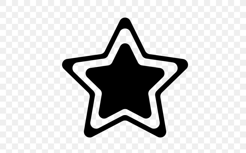 Star, PNG, 512x512px, Star, Black, Black And White, Symbol Download Free