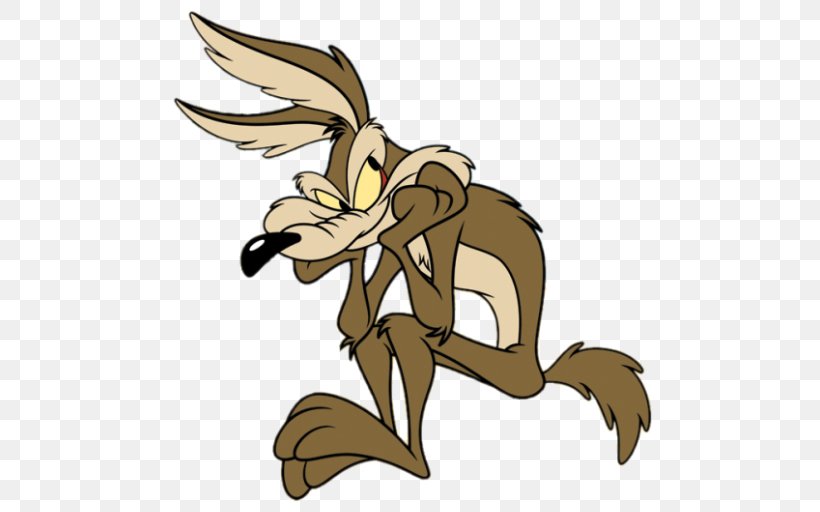 Wile E. Coyote And The Road Runner Bugs Bunny Looney Tunes, PNG, 512x512px, Wile E Coyote, Acme Corporation, Art, Bugs Bunny, Carnivoran Download Free
