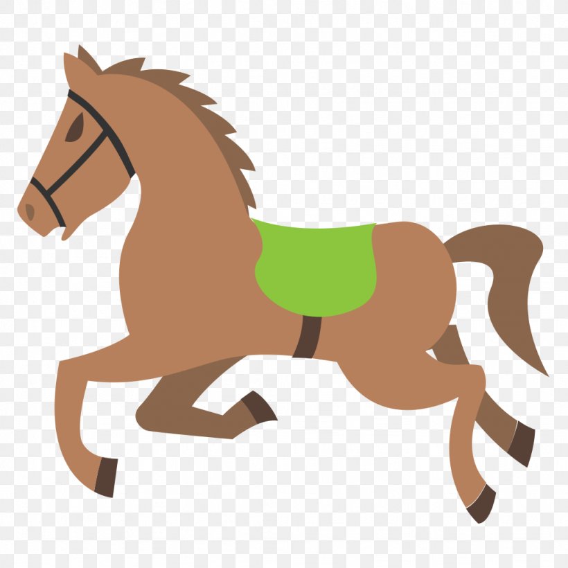 Horse Racing Emojipedia Text Messaging, PNG, 1024x1024px, Horse, Animal Figure, Bridle, Cartoon, Colt Download Free