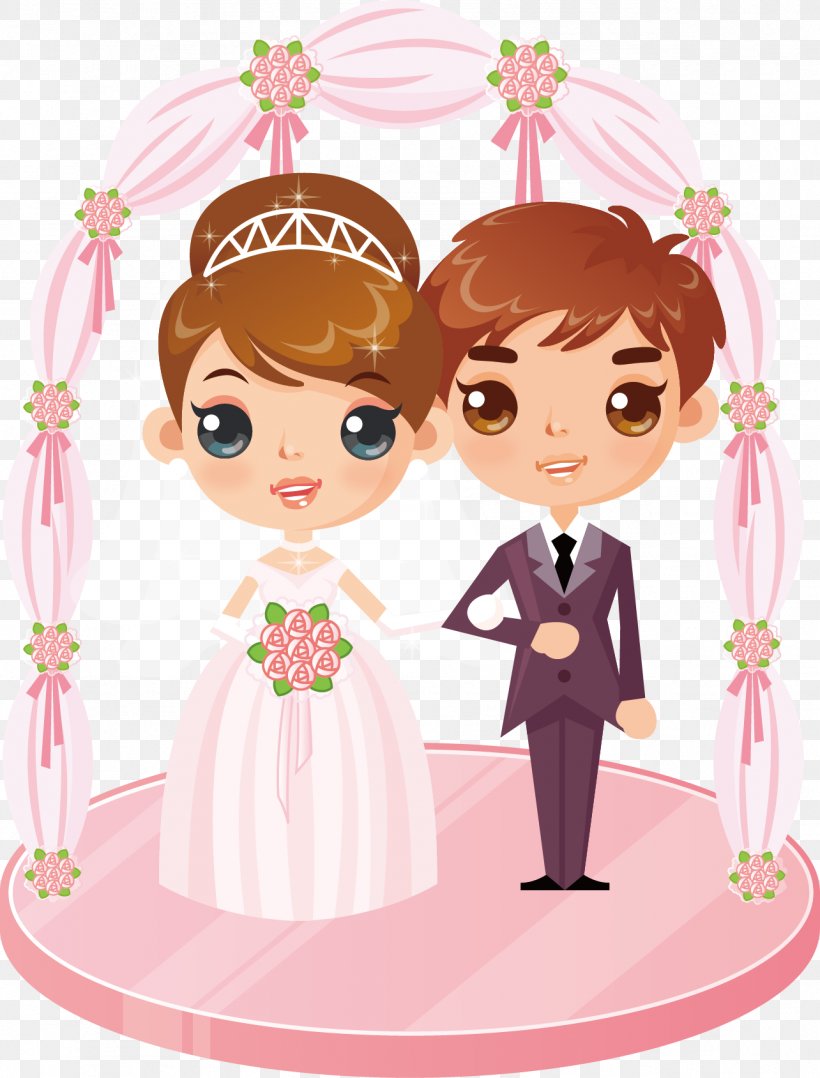 Marriage Animation Wedding, PNG, 1284x1688px, Watercolor, Cartoon, Flower, Frame, Heart Download Free