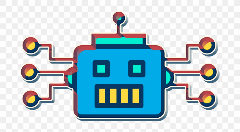 Robot Icon Robots Icon Png 1228x676px Robot Icon Electric Blue Line Robots Icon Download Free