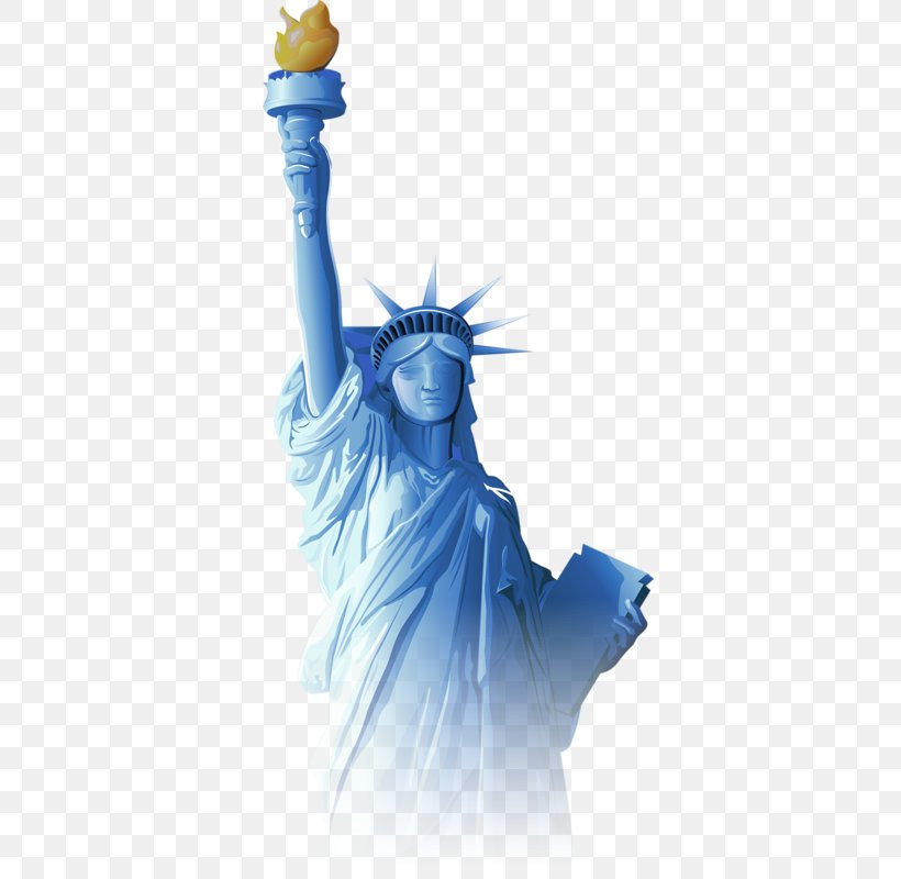 Statue Of Liberty, PNG, 370x800px, Statue Of Liberty, Art, Blue, Drawing, Fictional Character Download Free