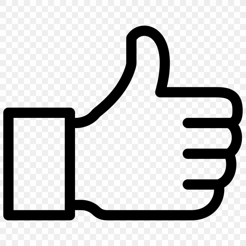 Thumb Signal Facebook Like Button Clip Art, PNG, 1200x1200px, Thumb Signal, Area, Black, Black And White, Blog Download Free