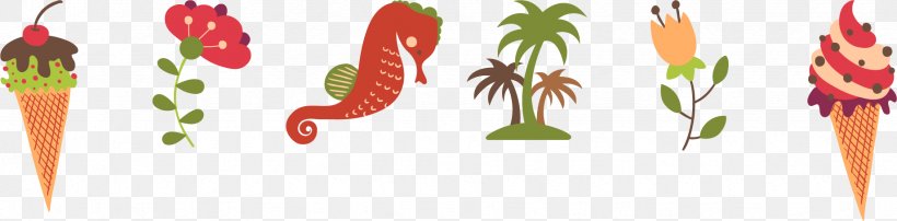 Ice Cream Euclidean Vector Icon, PNG, 1842x456px, Ice Cream, Bell Peppers And Chili Peppers, Chili Pepper, Coconut, Coconut Ice Cream Download Free