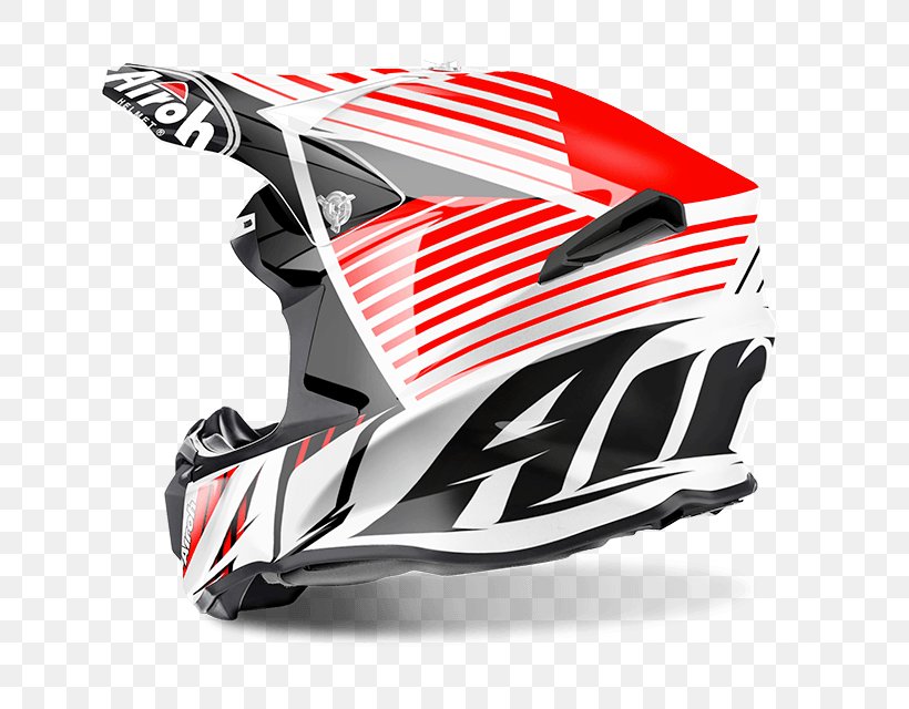 Motorcycle Helmets AIROH Motocross, PNG, 640x640px, Motorcycle Helmets, Airoh, Automotive Design, Baseball Equipment, Bicycle Clothing Download Free