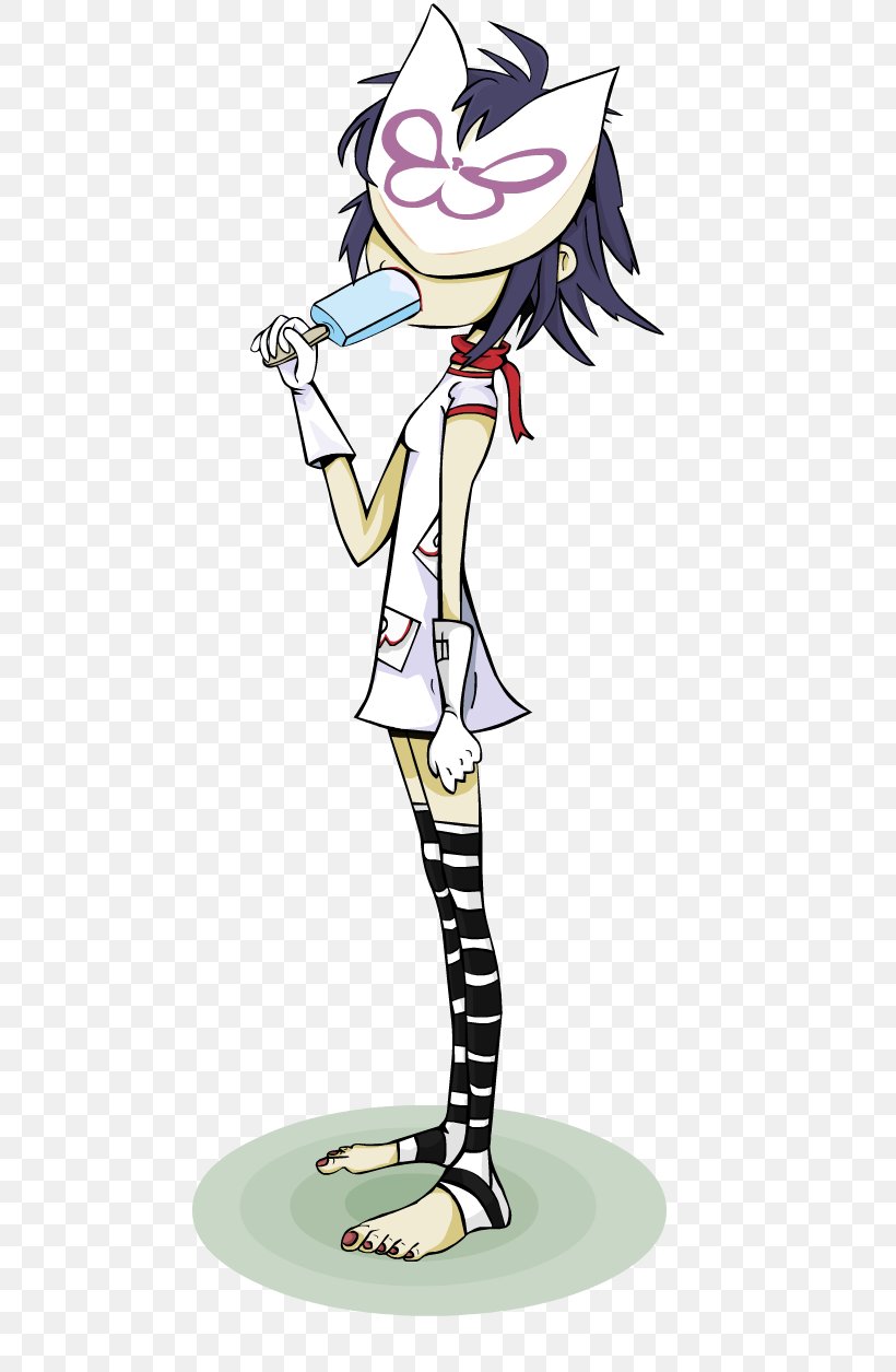 2-D Noodle Gorillaz DoYaThing, PNG, 550x1255px, Watercolor, Cartoon, Flower, Frame, Heart Download Free