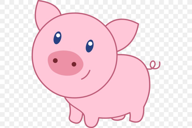 Domestic Pig Pig Farming Free Content Clip Art, PNG, 550x548px, Domestic Pig, Animation, Blog, Carnivoran, Cartoon Download Free