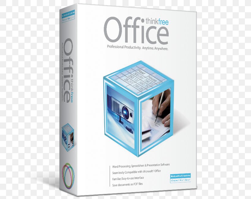 ThinkFree Office Microsoft Office Electronics, PNG, 650x650px, Thinkfree Office, Cdrom, Electronics, Macos, Microsoft Download Free