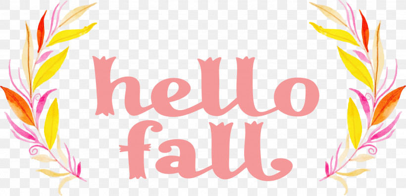 Hello Fall Fall Autumn, PNG, 2516x1217px, Hello Fall, Autumn, Fall, Geometry, Line Download Free