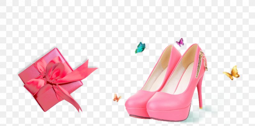 High-heeled Footwear Shoe Gift Pink, PNG, 838x416px, Highheeled Footwear, Absatz, Brand, Designer, Fashion Download Free