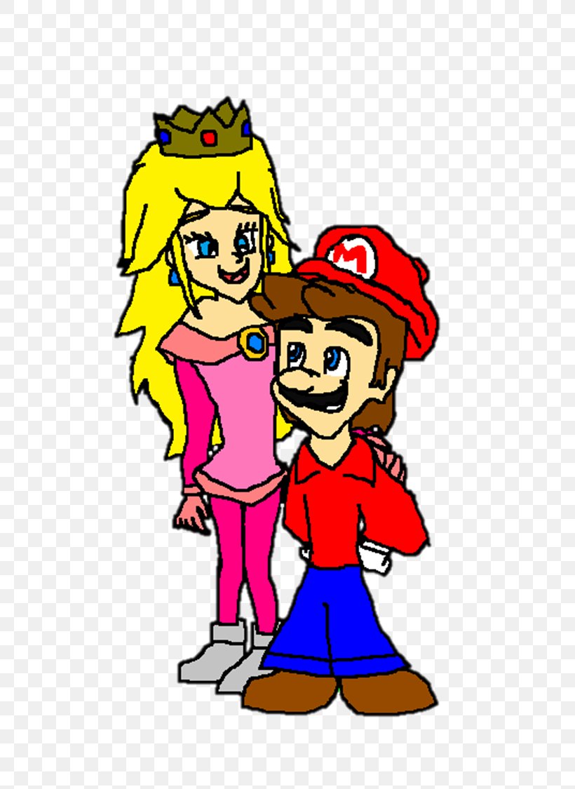 Princess Peach Super Mario Bros. Super Mario 3D Land, PNG, 703x1125px, Watercolor, Cartoon, Flower, Frame, Heart Download Free