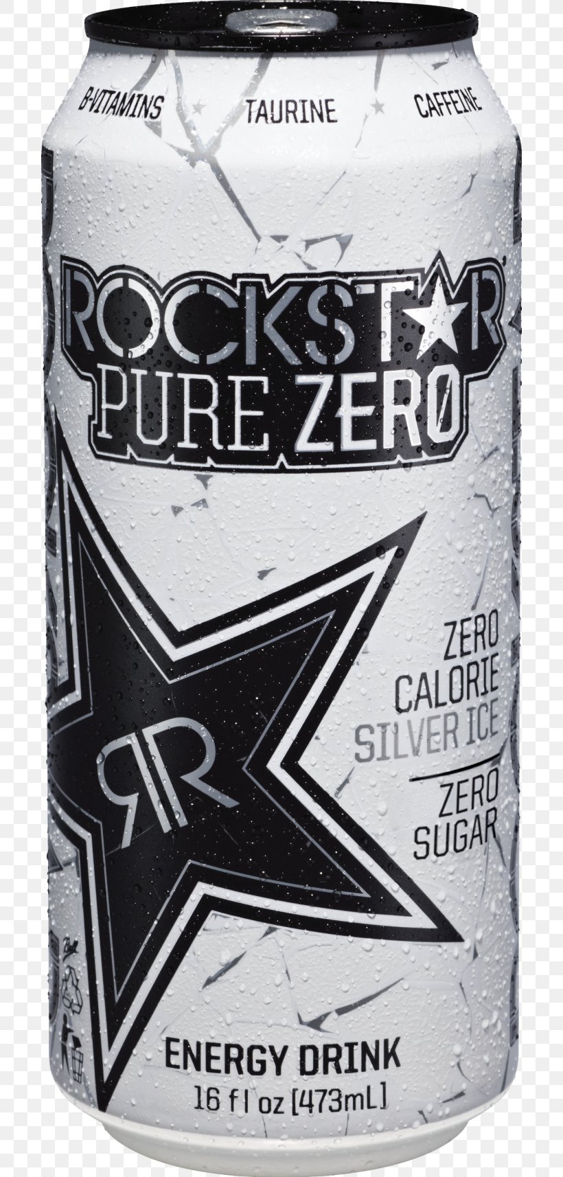 Sports & Energy Drinks Rip It Rockstar, PNG, 700x1714px, Energy Drink, Aluminum Can, Beverage Can, Black And White, Caffeine Download Free