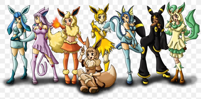 Eevee Pikachu Pokémon Leafeon Glaceon, PNG, 1722x854px, Eevee, Art, Blender, Cartoon, Celebi Download Free