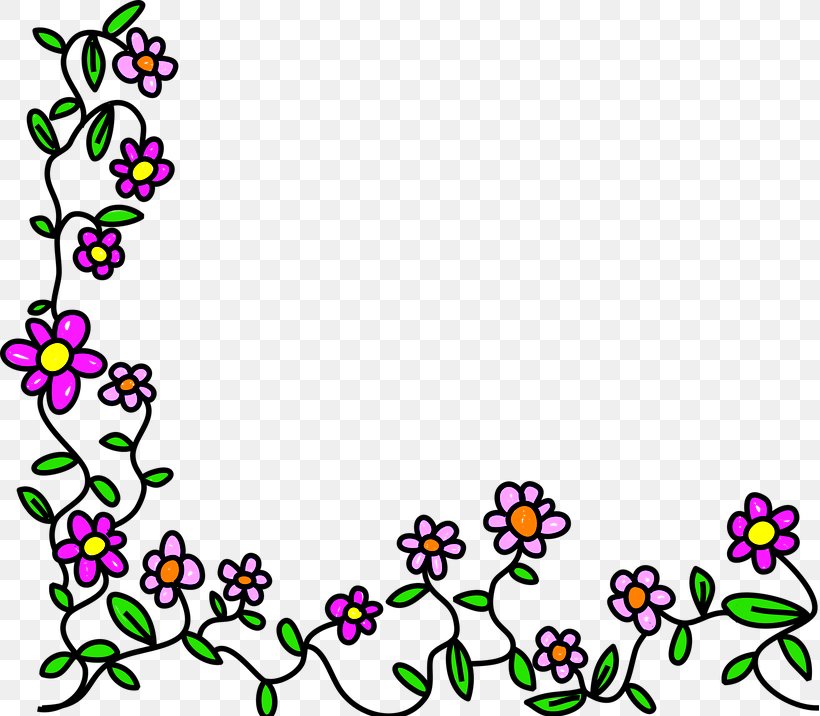 Flower Cartoon Drawing Clip Art, PNG, 819x716px, Flower, Area, Art, Body Jewelry, Branch Download Free