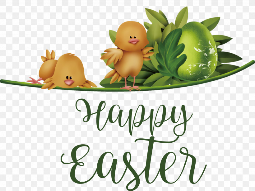 Happy Easter Chicken And Ducklings, PNG, 3000x2246px, Happy Easter, Biology, Chicken And Ducklings, Flower, Fruit Download Free