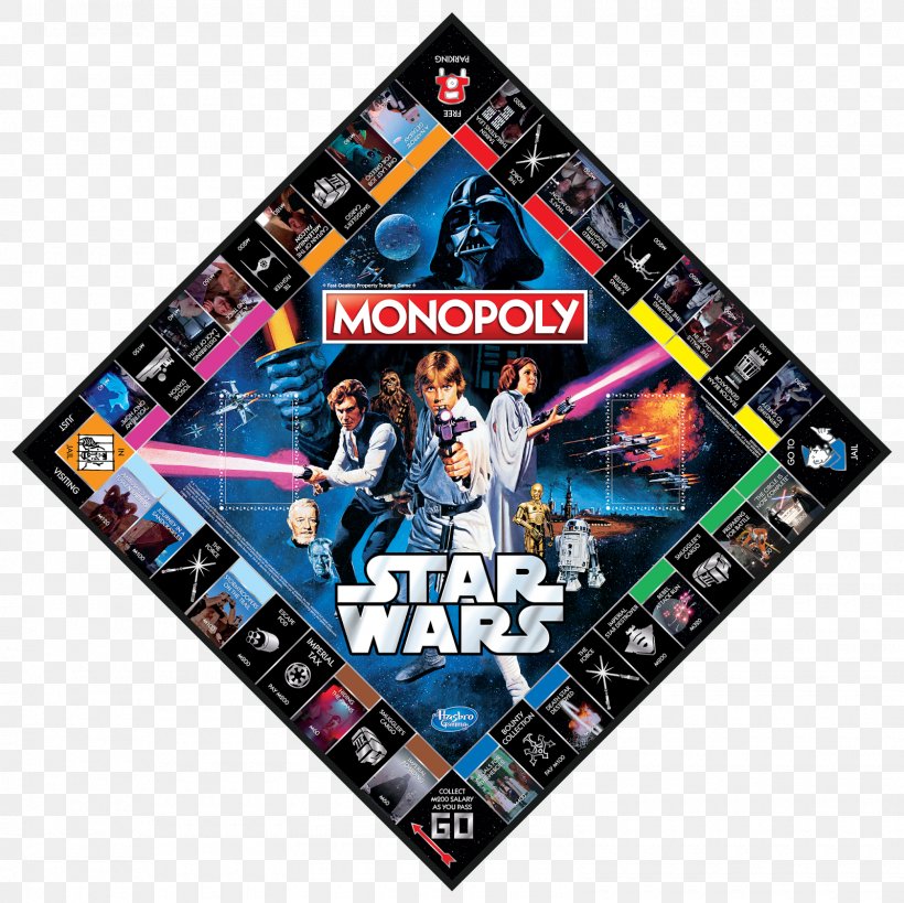 Luke Skywalker Star Wars: The Black Series Hasbro Monopoly Kenner Star Wars Action Figures, PNG, 1600x1600px, Luke Skywalker, Action Toy Figures, Advertising, Board Game, Brand Download Free