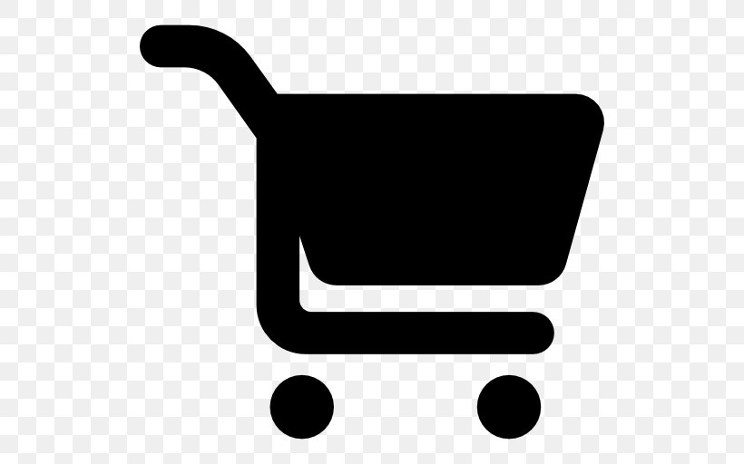 Supermarket Grocery Store Shopping Cart Silhouette, PNG, 512x512px, Supermarket, Black, Black And White, Cart, Food Download Free