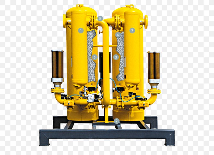 Air Dryer Kaeser Compressors Desiccant Rotary-screw Compressor, PNG, 660x594px, Air Dryer, Adsorption, Adsorptionstrocknung, Clothes Dryer, Compressed Air Download Free