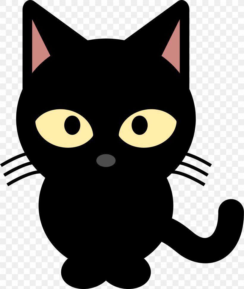 Black Cat Kitten Clip Art, PNG, 2028x2400px, Cat, Black, Black Cat, Black Panther, Carnivoran Download Free