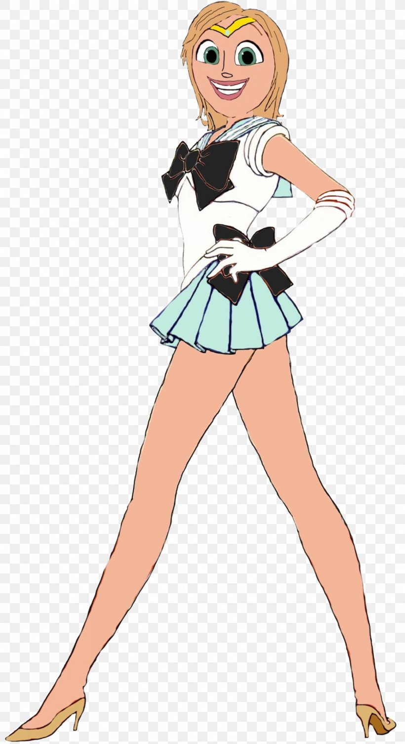 Kim Possible Sailor Venus Chibiusa DeviantArt, PNG, 1024x1880px, Watercolor, Cartoon, Flower, Frame, Heart Download Free