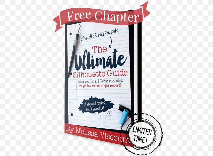 The Ultimate Silhouette Guide: Tutorials, Tips And Troubleshooting (to Get The Most Out Of Your Machine) Portrait School, PNG, 432x600px, Silhouette, Advertising, Book, Brand, Guitar Accessory Download Free
