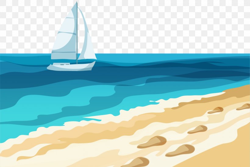 Vecteur Sea Illustration, PNG, 1720x1155px, Vecteur, Aqua, Azure, Beach, Calm Download Free