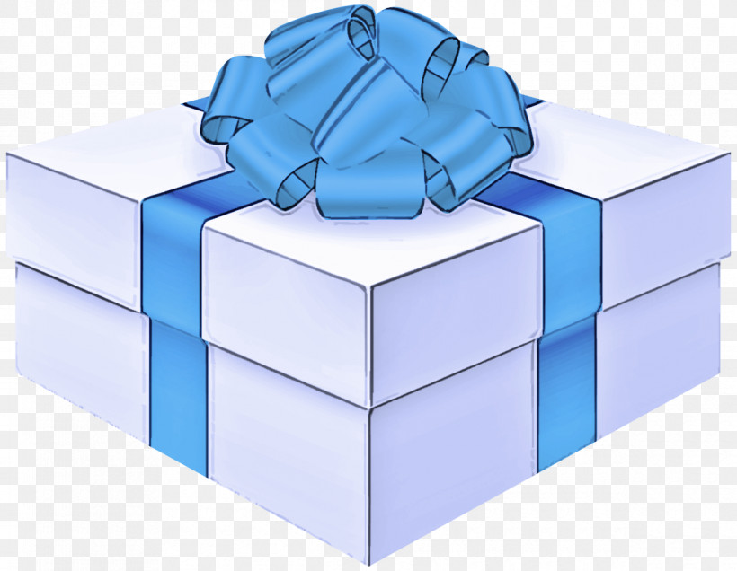 Blue Box Present Electric Blue Gift Wrapping, PNG, 1190x924px, Blue, Box, Electric Blue, Gift Wrapping, Packing Materials Download Free