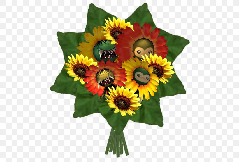 Common Sunflower Floral Design Cut Flowers Transvaal Daisy Flower Bouquet, PNG, 531x554px, Common Sunflower, Cut Flowers, Daisy Family, Floral Design, Floristry Download Free