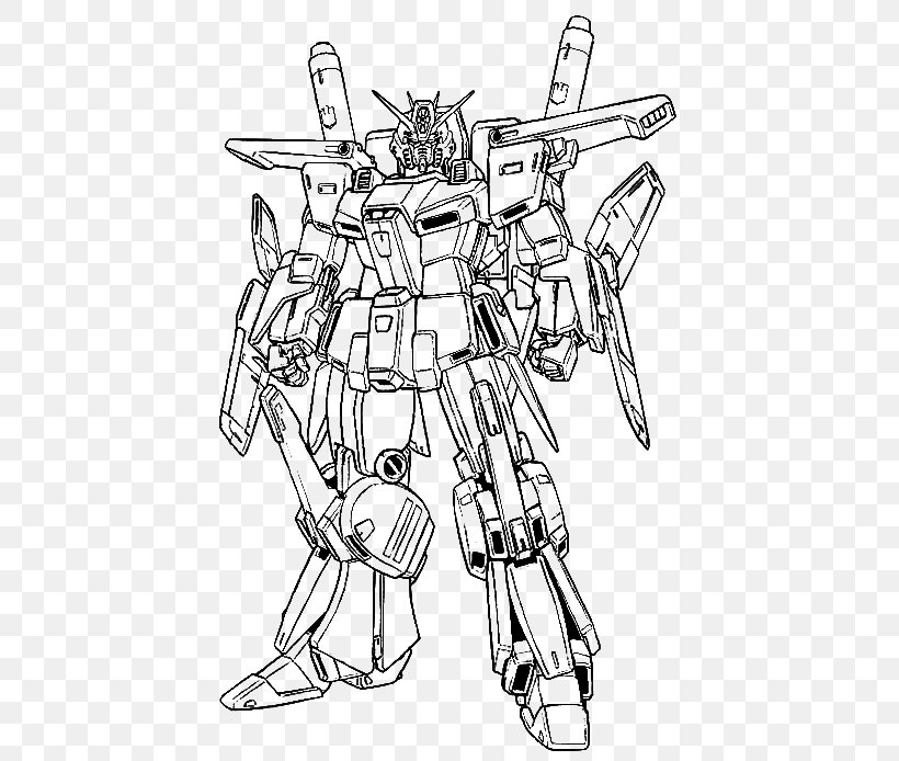 Mecha Product Design Line Art /m/02csf Drawing, PNG, 436x694px, Mecha, Artwork, Black And White, Cartoon, Character Download Free