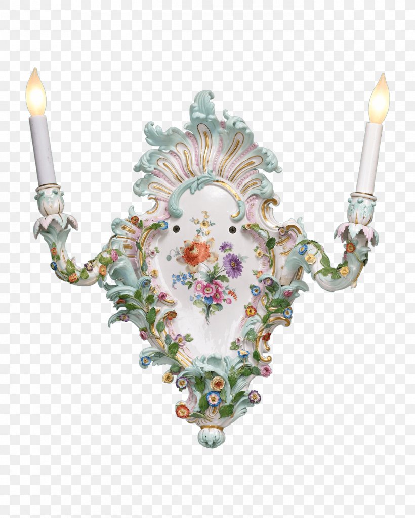 Meissen Porcelain Sconce Light, PNG, 1400x1750px, Meissen, Antique, Applique, Ceramic, Electric Light Download Free
