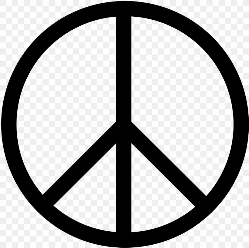 Peace Symbols Campaign For Nuclear Disarmament Clip Art, PNG, 1600x1600px, Peace Symbols, Ankh, Area, Black And White, Campaign For Nuclear Disarmament Download Free