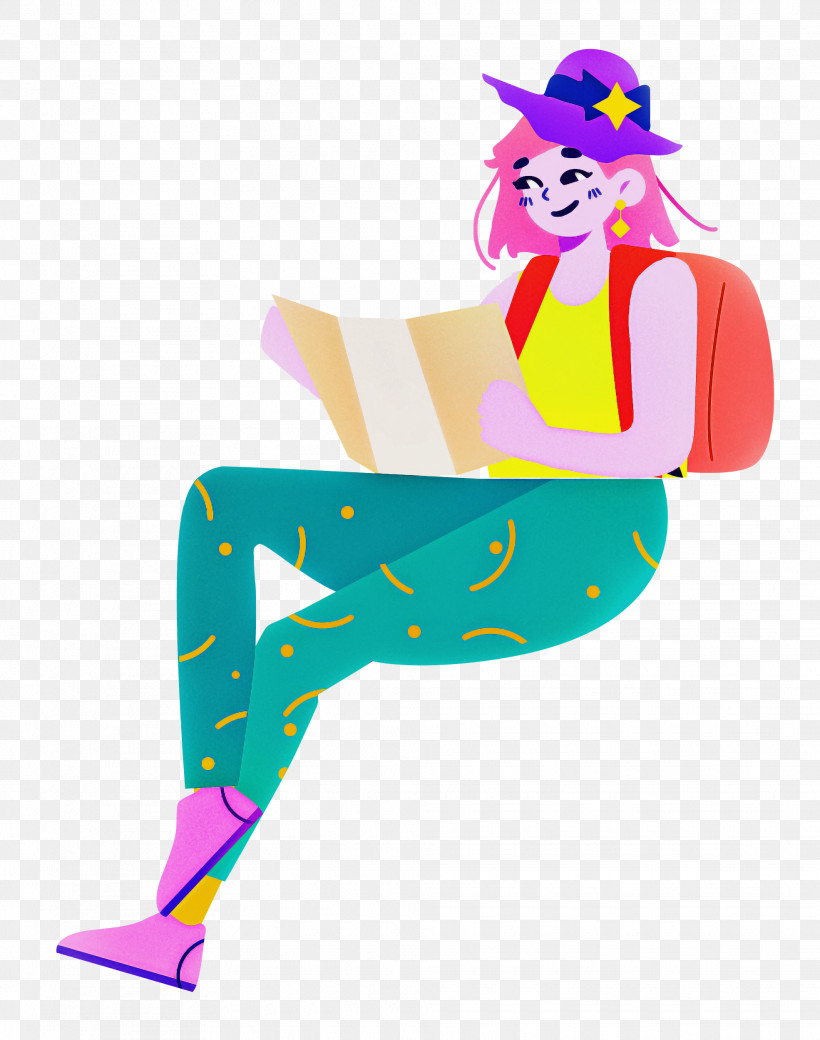 Sitting Girl Lady, PNG, 1970x2500px, Sitting, Character, Clothing, Clown, Geometry Download Free