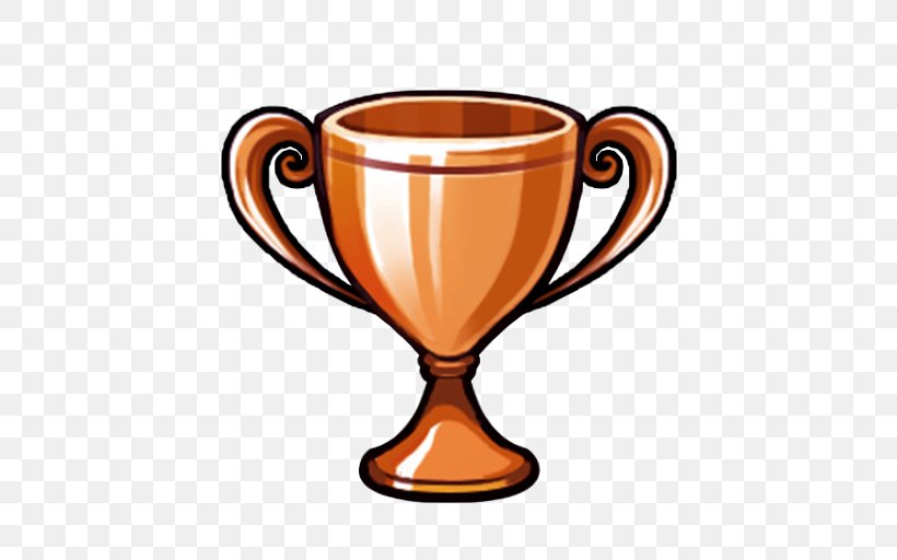 Trophy Award Bronze, PNG, 512x512px, Trophy, Award, Bronze, Bronze Medal, Coffee Cup Download Free