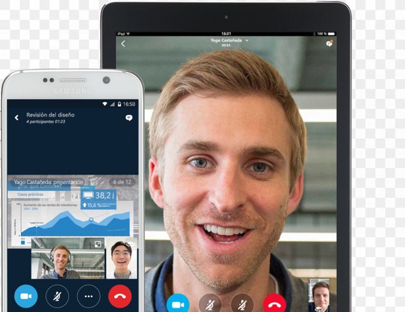 Smartphone Skype For Business Android Windows Phone, PNG, 877x675px, Smartphone, Android, Communication, Communication Device, Computer Software Download Free