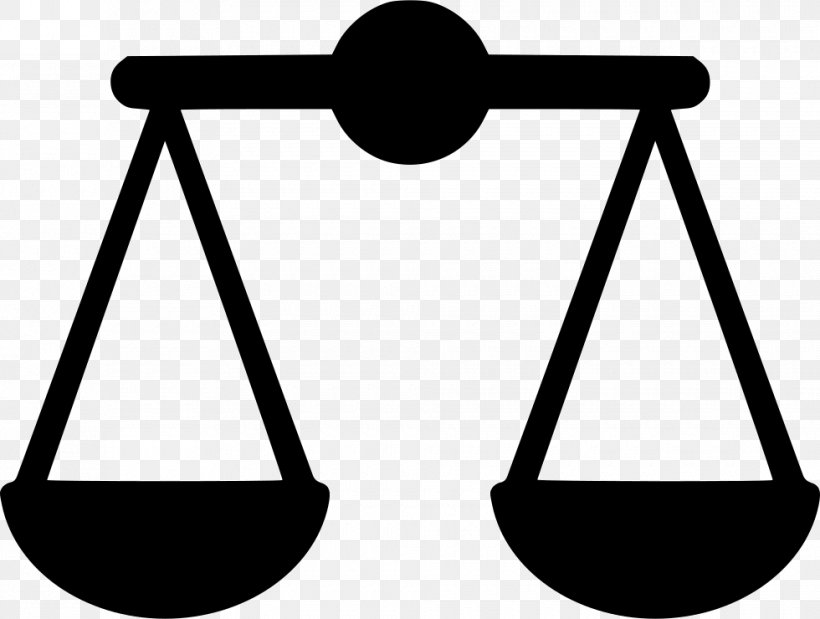 Justice Measuring Scales Symbol Law, PNG, 980x740px, Justice, Area, Balans, Black And White, Criminal Justice Download Free