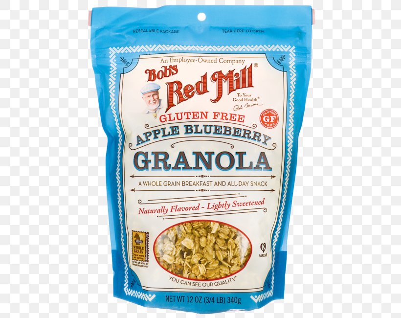 Muesli Bob's Red Mill Breakfast Granola Cereal, PNG, 650x650px, Muesli, Blueberry, Breakfast, Breakfast Cereal, Buckwheat Download Free