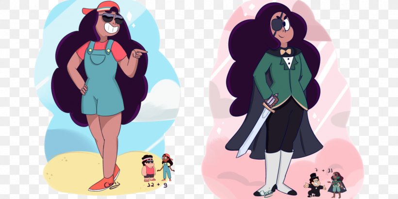 Stevonnie Clothing Swap Costume Fashion, PNG, 1264x632px, Watercolor, Cartoon, Flower, Frame, Heart Download Free