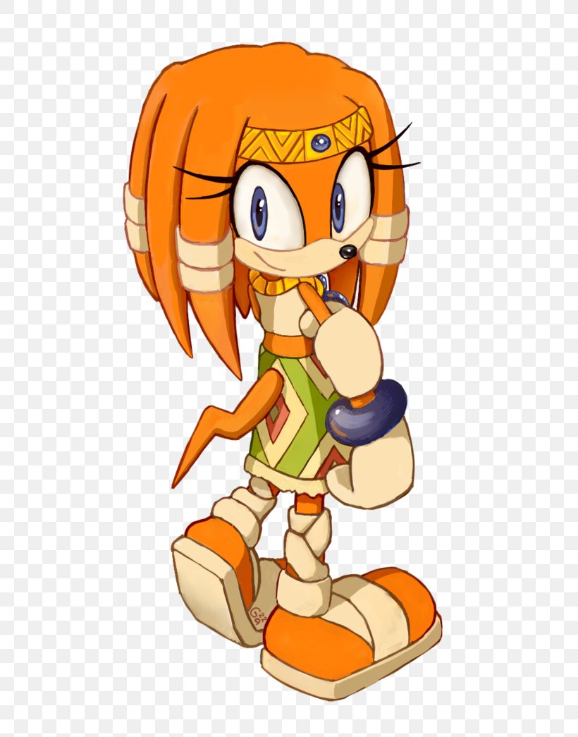 Tikal Knuckles The Echidna Hedgehog Sonic Adventure, PNG, 600x1045px, Watercolor, Cartoon, Flower, Frame, Heart Download Free