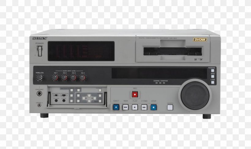 VCRs DVCAM Cassette Deck Electronics Sony DSR-PD170, PNG, 940x560px, Vcrs, Audio Receiver, Camcorder, Camera, Cassette Deck Download Free