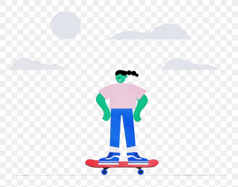 Cartoon Skateboarding Logo Skateboard Joint, PNG, 2500x1970px, Skating, Cartoon, Character, Equipment, Hm Download Free