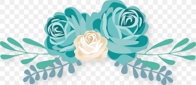 Flower Clip Art, PNG, 1942x850px, Flower, Aqua, Artificial Flower, Blue, Blue Rose Download Free