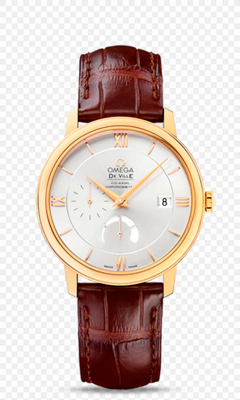 Omega SA Watch OMEGA De Ville Prestige Co-Axial Power Reserve Indicator Coaxial Escapement, PNG, 900x1500px, Omega Sa, Automatic Watch, Brown, Chronograph, Chronometer Watch Download Free