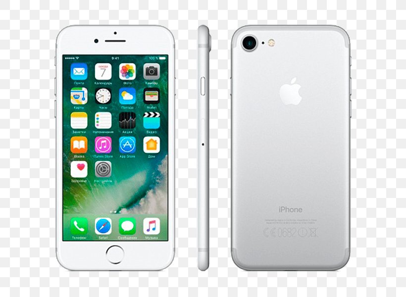 Apple IPhone 7 Plus IPhone 6S Telephone, PNG, 600x600px, Apple Iphone 7 Plus, Apple, Apple Iphone 7, Cellular Network, Communication Device Download Free