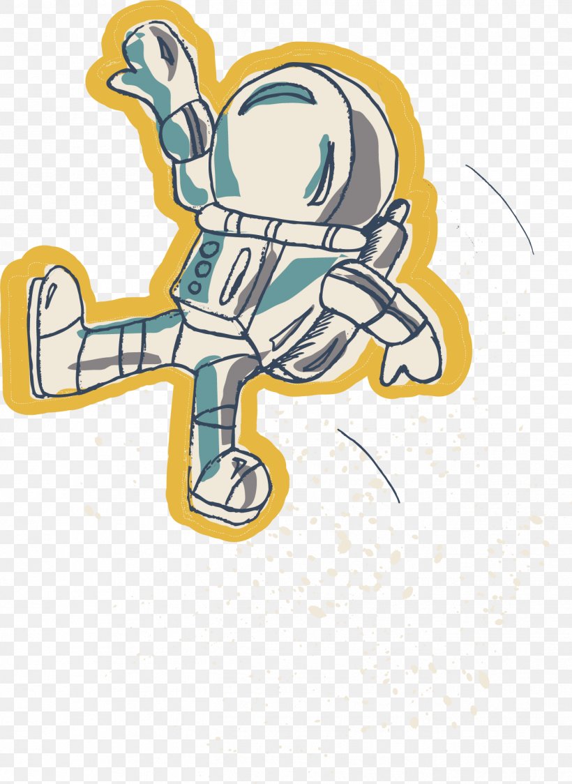 Astronaut Euclidean Vector, PNG, 1352x1854px, Astronaut, Area, Art, Cartoon, Drawing Download Free