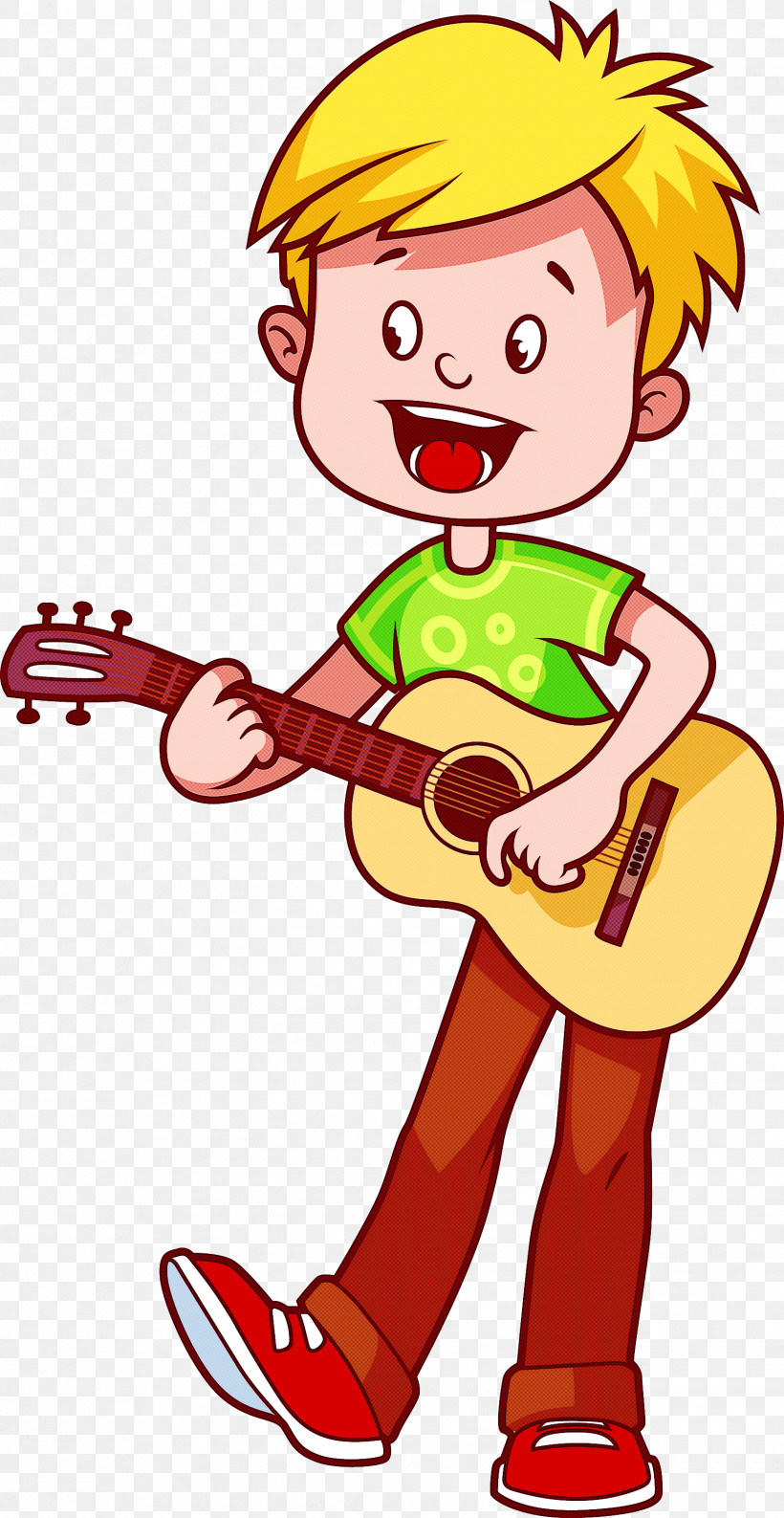 Guitar, PNG, 1550x3000px, Cartoon, Guitar, Guitarist, Pleased Download Free