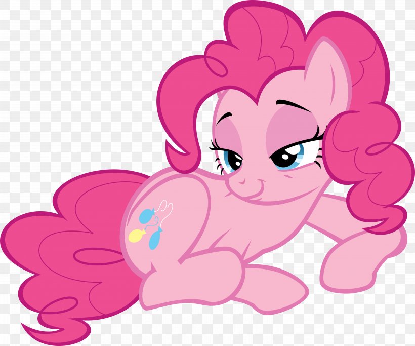 Pinkie Pie Pony Rainbow Dash Applejack Rarity, PNG, 6001x5000px, Watercolor, Cartoon, Flower, Frame, Heart Download Free