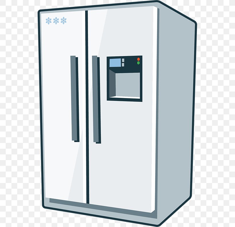 Refrigerator Home Appliance Drawing, PNG, 557x794px, Refrigerator, Amana Corporation, Cartoon, Cooking Ranges, Drawing Download Free